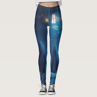 Leggings da Mansão Assombrada