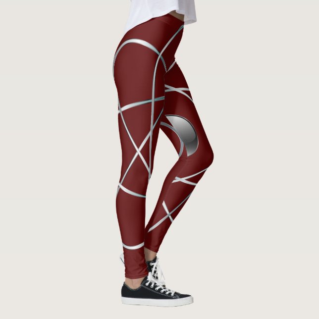 Leggings da Maroon Atômica (Direita)