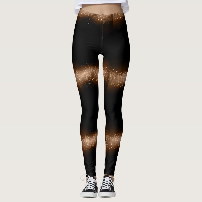Leggings da moda do Design de brilho (Frente)