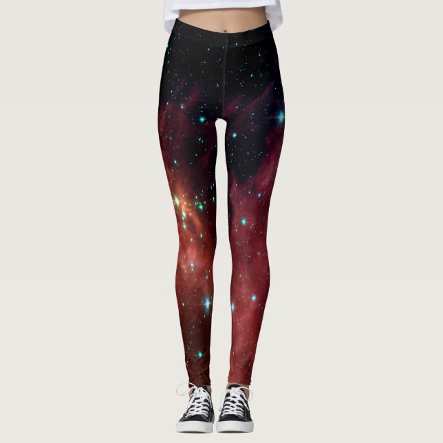 Leggings da Nebulosa Orion fascinantes (Frente)