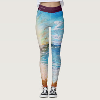 Leggings da praia do "Surf"