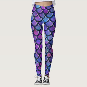 leggings da sereia