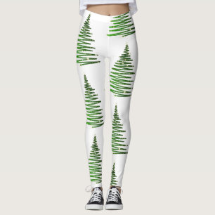 Leggings das árvores de Natal