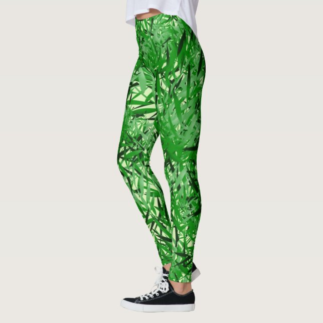 Leggings das damas de Fern verde (Esquerda)