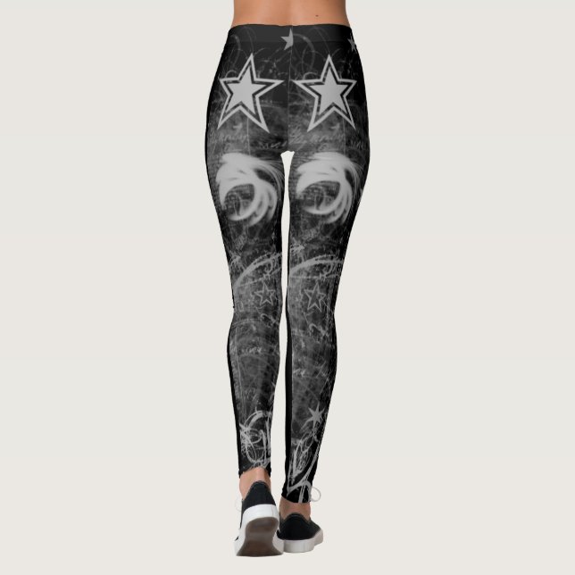 Leggings das estrelas sortudas (Verso)