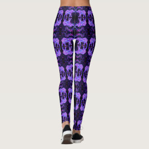 Leggings das flores elefantes