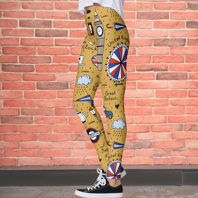 Leggings das Portas de Londres (Criador carregado)
