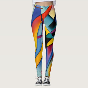Leggings de abstrato Art (Kandinsky)