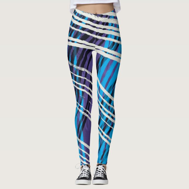Leggings de Abstrato modernas tendências (Frente)