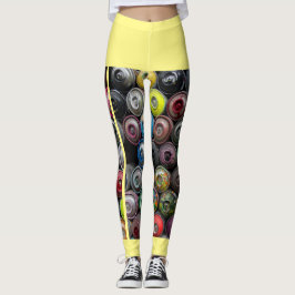 Leggings de aço-rocha