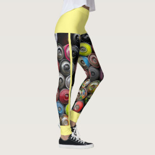 Leggings de aço-rocha