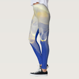 Leggings de águas-vivas - Foto de uma água-viva