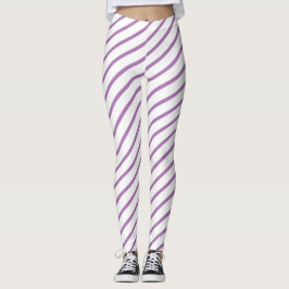 Leggings de alta qualidade, de luxo, púrpura