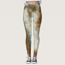Leggings de amor do Artisan da Terra
