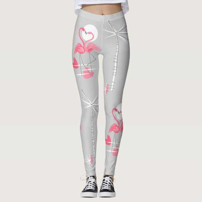 Leggings de amor Flamingo (Frente)