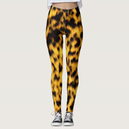 Leggings de amor legal de Cheetah Rave