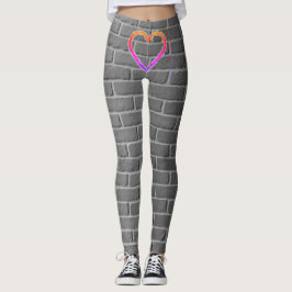 Leggings de amor resistentes