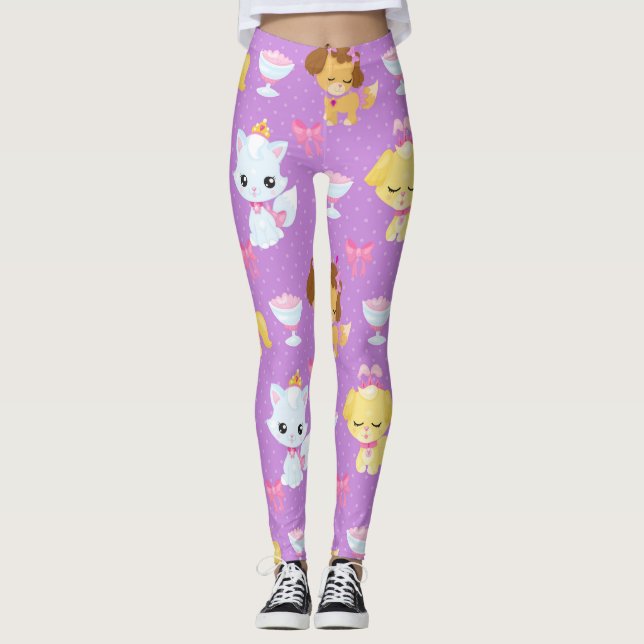 Leggings de animais de estimação (Frente)