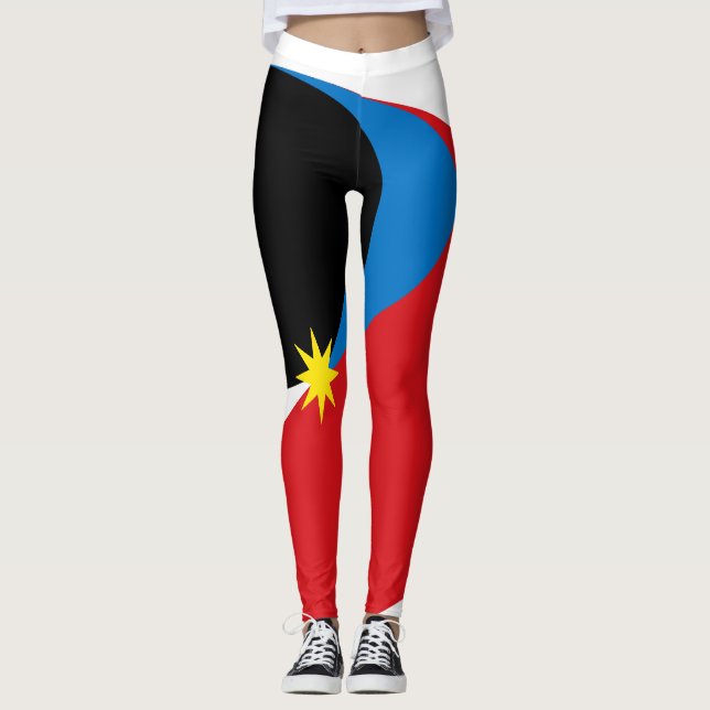 Leggings de Antígua com cores (Frente)