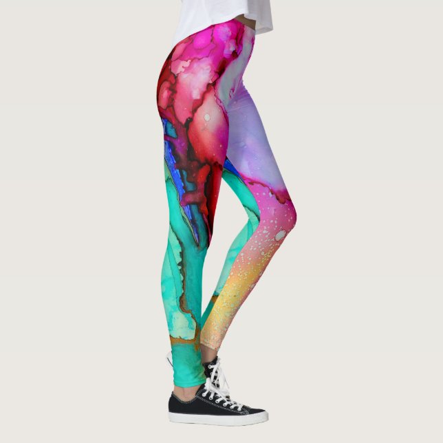 Leggings de aquarela (Direita)