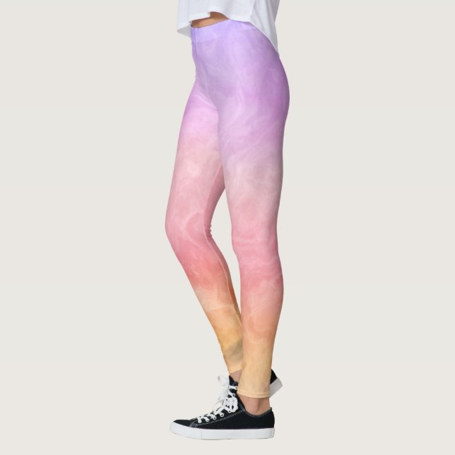 Leggings de Aquarela Bold (Esquerda)