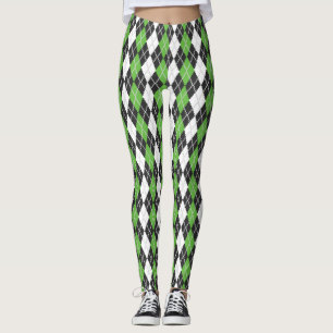 Leggings de Argyle Retro