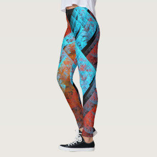 Leggings de Arte Abstrata 169
