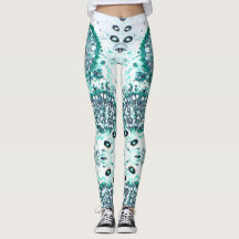 Leggings de Arte de Aspergillus