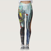 Leggings de arte "El Toro"