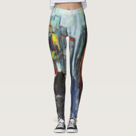 Leggings de arte "El Toro"