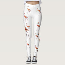 Leggings de Arte Flamingo