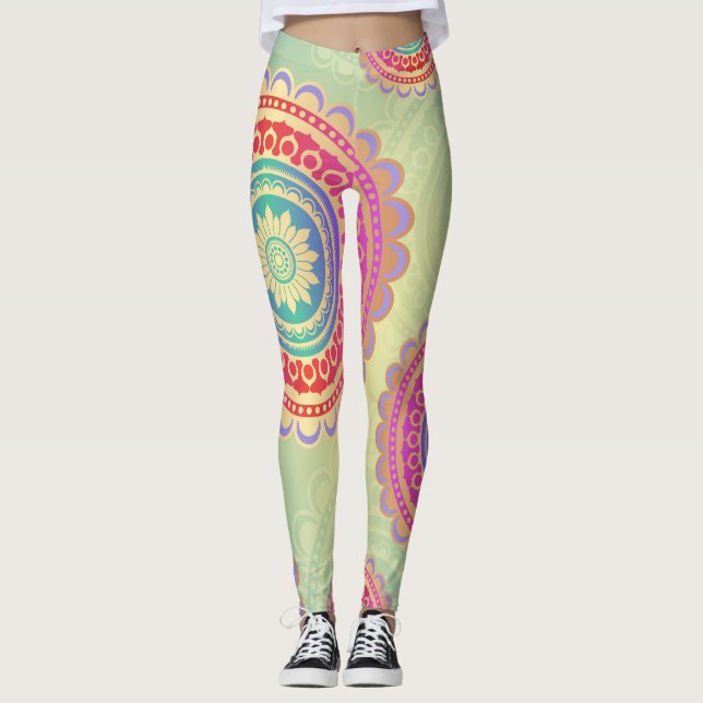 leggings de arte hindi (Frente)