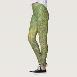 Leggings de arte japonesas