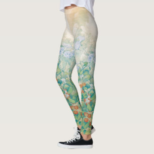 Leggings de arte japonesas