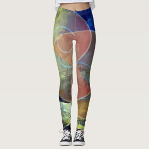 Leggings de Arte Moderna de Fragmento