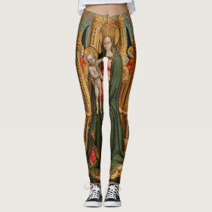 Leggings de arte religiosa