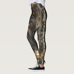 Leggings de Arte Steampunk