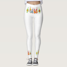 Leggings de arte tradicionais