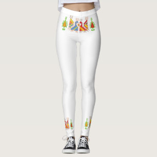 Leggings de arte tradicionais