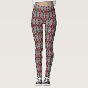 Leggings de Ashes e Embers Argyle