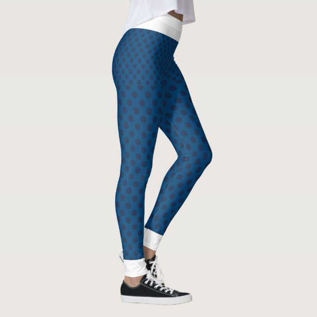 Leggings de Assalto Azul Alto (Direita)
