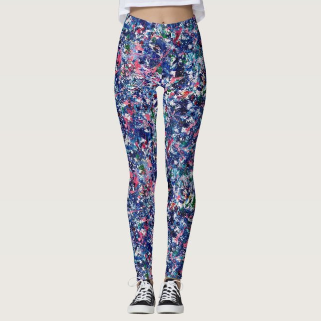 Leggings de ataque de abertura (Frente)