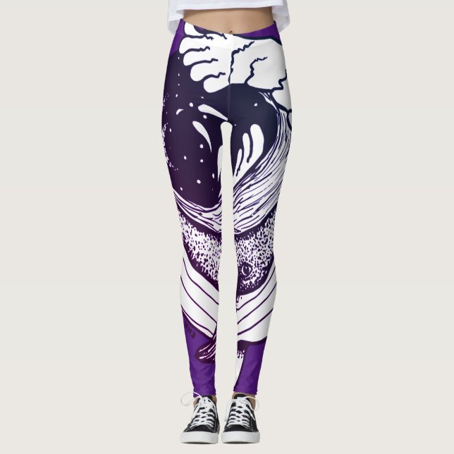 Leggings de baleia (Frente)