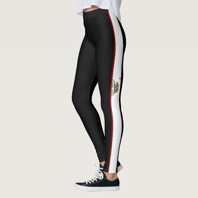 Leggings de bandeira da Califórnia (Esquerda)