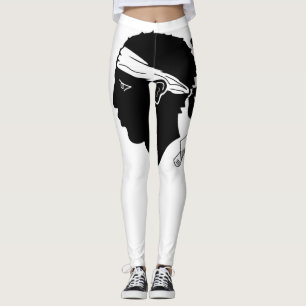 Leggings de bandeira da Córsega