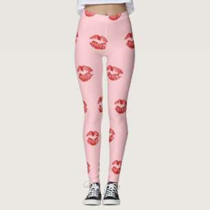 leggings de beijos