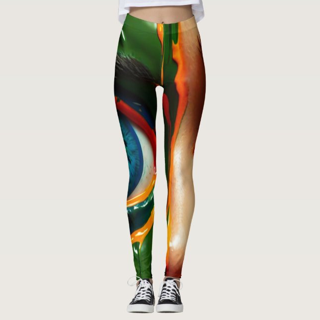 Leggings de beleza brasileira (Frente)