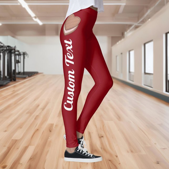 Leggings de biscoitos do Coração (Criador carregado)