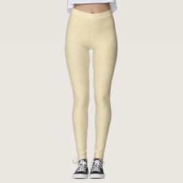 Leggings de Boho Amarelo Suave