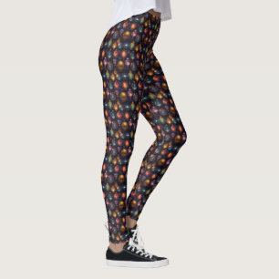 Leggings de Bolas de Natal